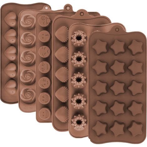 Moule En Silicone - Multi-Formes Animal Chocolat Bonbon - Résistant Four Congélateur Micro-Ondes - -40 °C À 230 °C - Lot De 1 Pièce (1/5)