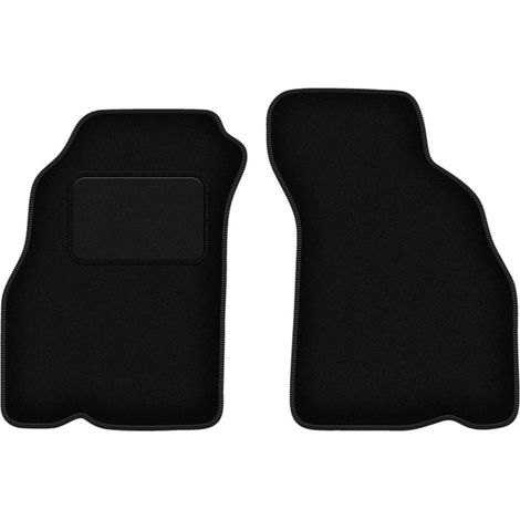 Alfombrillas delanteras para Hyundai Accent I (X-3) sedán (1994-2000), color negro. (1/5)