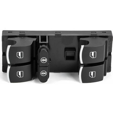 Fensterheber vorne links mit Power Master-Schalter, kompatibel mit Sharan-, Touran- und Seat-Modellen 7P6 959 857 (1/5)