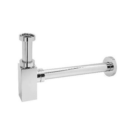 SIFONE DI SCARICO QUADRO TED Misura: 1"1/4 Cromo
