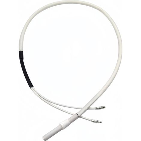 Tige d'allumage en céramique White Line GMG P-1271, pièce de rechange pour systèmes d'allumage Quickstart des séries Davy et Trek (1/5)