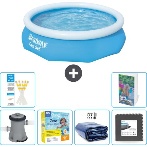 Bestway Piscina Bestway Fast Set Rotonda - 305x76 cm - 7-pezzi  S285