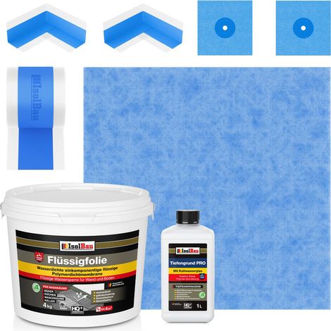 Kit de joint Dichtset 501B, film liquide 4 kg, tapis 1 m, TF PRO 1 L, ruban adhésif 5 m, 2 coins, 2 manchettes (1/5)