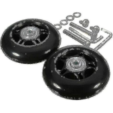 Tyst resväska med universalhjul, gummihjul, reparationssats for resväskelager -45mm18mm-meilleur(40mm18mm)