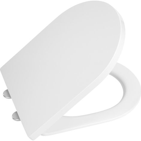 Abattant WC HARRY, Soft Close, Easy Take, blanc (1/4)