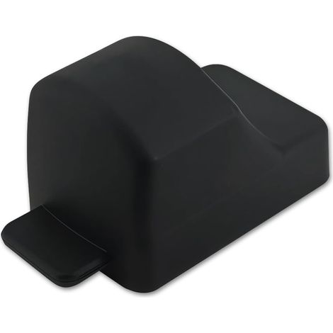 Red Dot Silicone Visor Protector Cover Fit HS507C HS407C Anti-Dust Accessory Black (1/5)