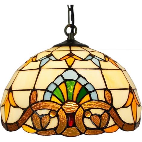 Suspension bois verre campagne style1 (1/3)