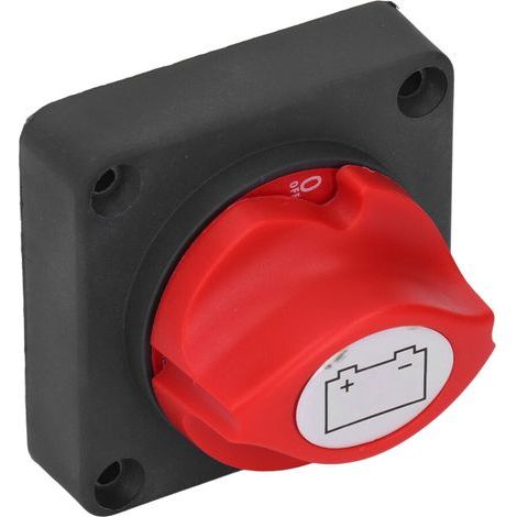 Adapté aux disjoncteurs de batterie entièrement fermés, isolateurs de sécurité 12-48 V CC 275 A (1/2)
