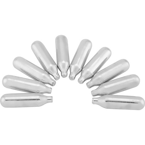 10 bouteilles de gaz pour machine à eau gazeuse domestique DIY, recharge CO2 pour soda maker, lot de 10 cartouches (1/5)