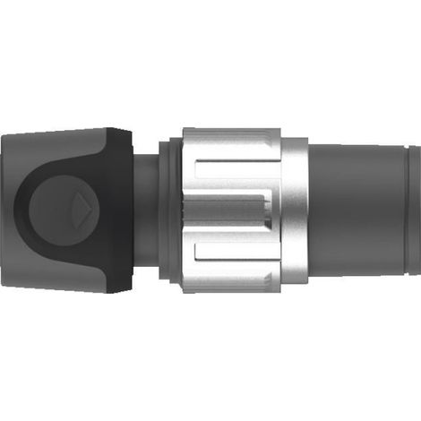 Raccord Rapide - 3/4 Pouces - Aluminium Allié Et Plastique ABS TPR - Pour Tuyaux D Arrosage De Jardin - 1 Piece (1/4)