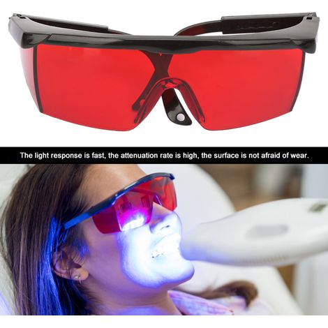 Tragbare Laserschutzbrille für PC (rot) (1/5)