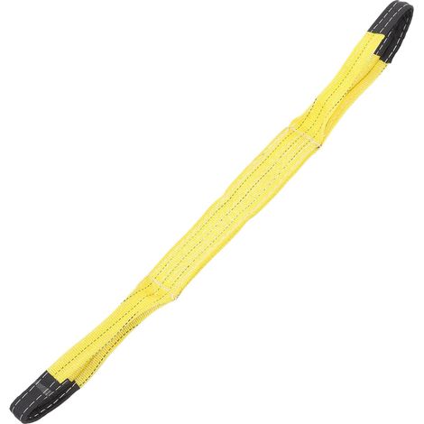Élingue de levage en polyester 3 tonnes 1 mètre, 2 pièces (1/5)
