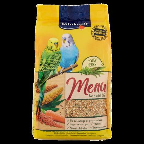 ALIMENTO PER UCCELLI 'menu pappagallini' kg. 1 (1/5)