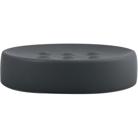 Porte savon Céramique TUBE-MATT Gris mat Spirella