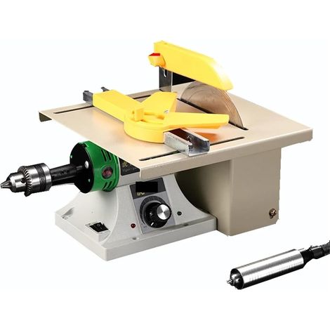 Mini scie de Table multifonctionnelle, polisseuse de Pierre, Machine à Graver Le Jade, Machine à polir et à meuler, Machine à découper Le Jade (1/5)