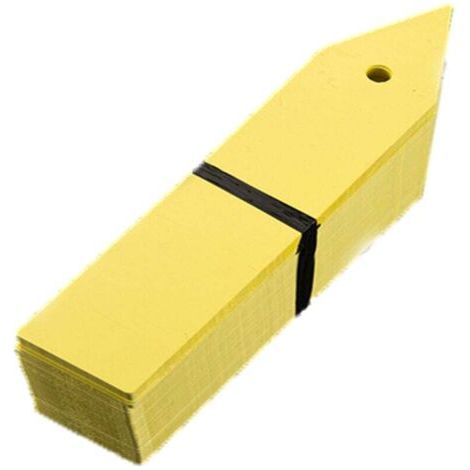 Green Mobility-Lot de 100 Étiquettes de Jardin Réutilisables en PVC Perforé pour Plantes et Pots de Fleurs (1/4)
