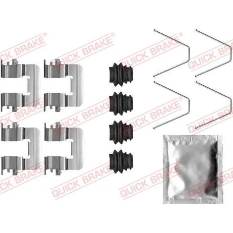 Kit d'accessoires, plaquette de frein à disque Quick Brake 109-0046 KIA