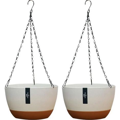 Plateau pour pot de fleurs avec bac à eau 19 cm (1/5)