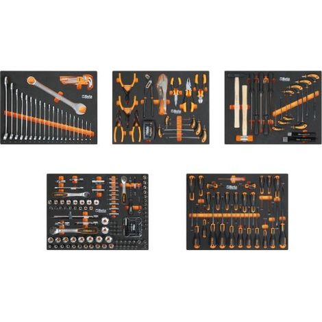 Beta BW 5945/2024 Assortimento utensili utilizzo universale in termoformati 268 Pz. (1/5)