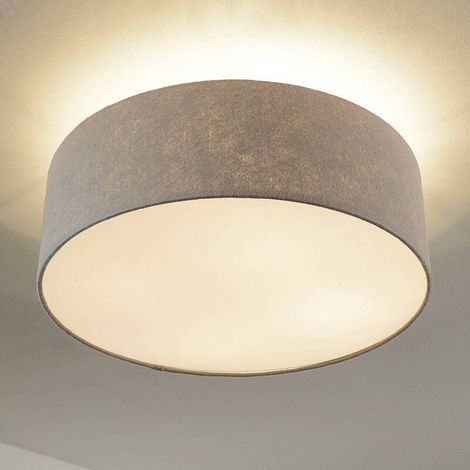 [NEUWERTIG] B-Ware Rothfels Deckenleuchte Gala Deckenlampe Deckenlicht Leuchte 50cm Filzschirm grau (1/2)