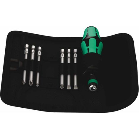 Wera Kraftform Kompakt 40 Bit Holding Screwdriver 7 Piece Set (1/4)