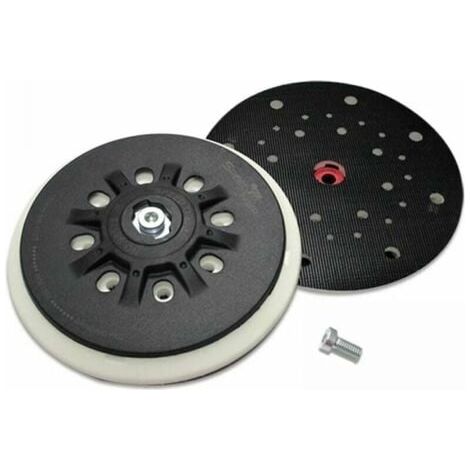 150 mm (6 pouces) Plateau de ponçage 8 trous compatible avec les ponceuses orbitales Bos-ch Festool ETS 150, ETS EC 150, LEX 150, WTS 150/7 498987 (1/4)