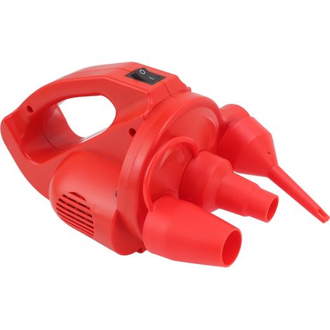 Pompe à air électrique compacte en plastique ABS, pour matelas pneumatiques, tension UE 100–240 V, puissance 5 watts (1/5)