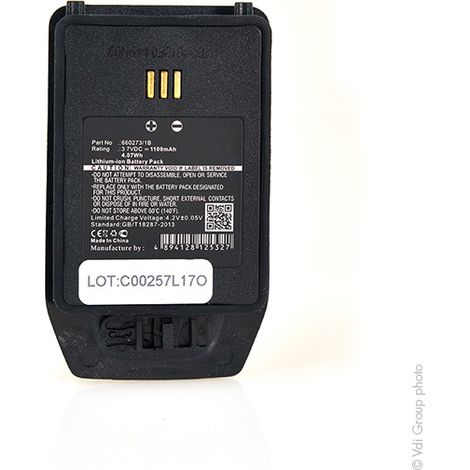 NX - Batterie téléphone 3.7V 1100mAh - YL-5J1220187660273/1B (1/4)