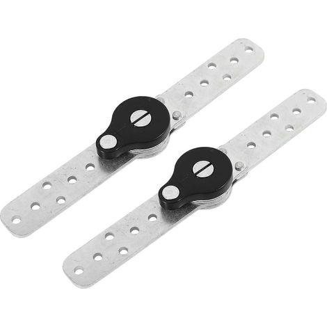 Lot de 2 charnières réglables à angle pour meubles, charnières d'appui-tête de canapé, cliquets pour matelas (1/5)