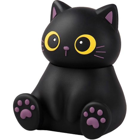 Mini enceinte Bluetooth avec support pour téléphone en forme de chat, motif animaux mignons. (1/5)