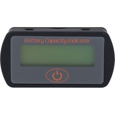 Indicateur de pourcentage de batterie 12V avec affichage LED vert, moniteur de charge et décharge pour voiture et camion (1/5)