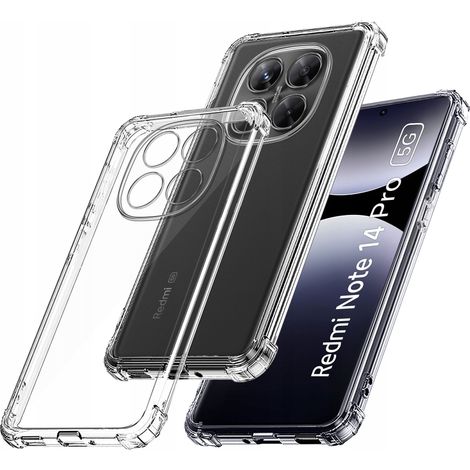Cover posteriore per Xiaomi Redmi Note 14 Pro, incolore. (1/5)