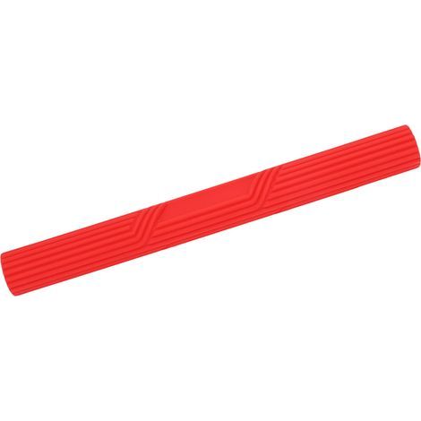 Barre d'entraînement flexible en Silicone ergonomique et antidérapante, polyvalente, améliore la force de préhension pour poignet, coude, avant-bras, 10lb, rouge (1/5)