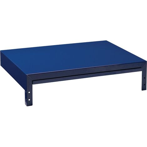 Elemento de cubierta LOGS 250 H130xW540xF390mm azul RAL 5022 LOGS