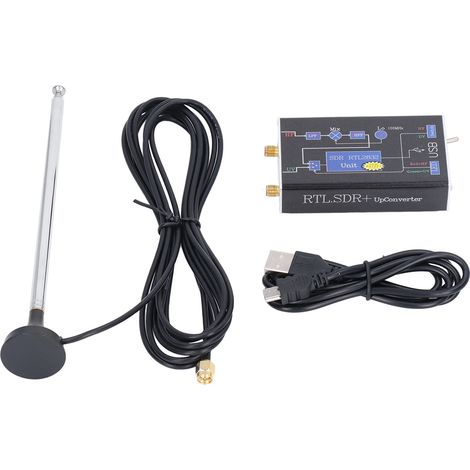 RTL SDR 100 kHz–1,7 GHz Software-Defined USB-Radio Vollbandtuner für die Luftfahrt