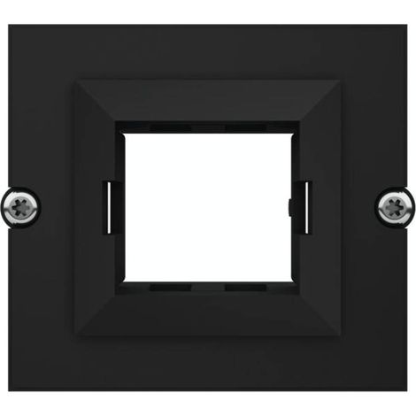 Cornice Bachmann Keystone nero 40 2 mm altezza 37 mm lunghezza (1/2)