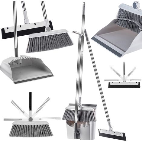 Kit di pulizia KADAX 3 in 1, scopa, paletta, aspiratore per pavimenti (1/5)