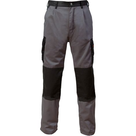 Pantalón elástico multibolsillos Grove 4XL Gris