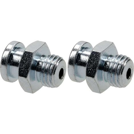 2x graisseur M8x1 embout graissage pompe à graisse manuelle hydraulique tracteur engin agricole tractopelle