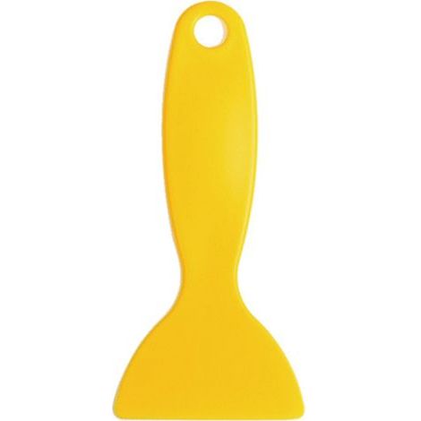 Raclette pour film teinté pour vitres de voiture, petit grattoir jaune, outil de nettoyage pour l'application de films pour voitures et téléphones, mini spatule sécurisée (1/5)