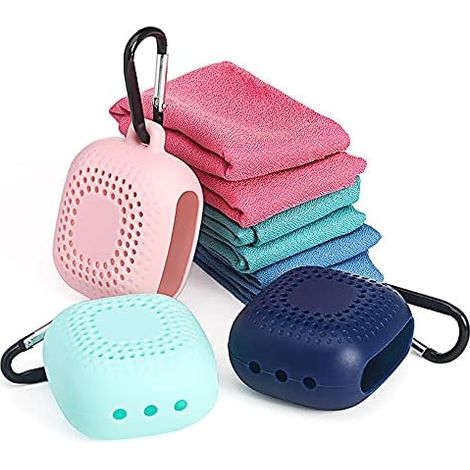 NAQ kühlendes Handtuch Mikrofaser Handtücher kompakt, Ultra leicht & schnelltrocknend Schnelltrocknend Sporthandtuch Strandhandtuch Reisehandtuch für Sport,Camping, Fitness,Yoga (3PCS) (1/5)
