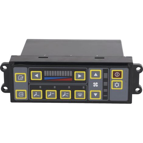 Panneau de contrôle climatisation pour excavatrice Hyundai R110-7, R140W-7, R140LC-7, R210LC-7, régulateur 11N6 90031, pièce de rechange, système AC, commande électronique (1/5)