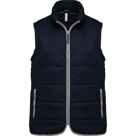 Gilet de travail sans manche matelassé Kariban Bodywarmer Bleu Marine 3XL