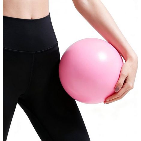 Ballon de fitness souple de 23 cm pour Pilates et yoga Mini ballon anti-éclatement Idéal pour le renforcement musculaire, l'équilibre et la tonification Convient pour une utilisation à domicile (1/5)