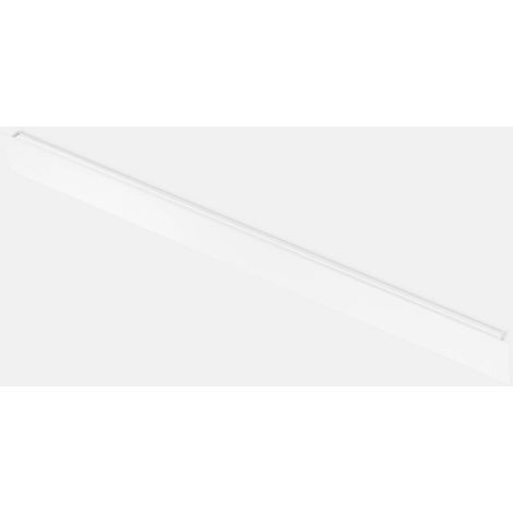 LedsC4 Fino - Applique Murale LED 24.6W et 905lm avec Blanc Chaud 2700K. Diamètre 2.6cm. Structure en Aluminium. Coloris Blanc