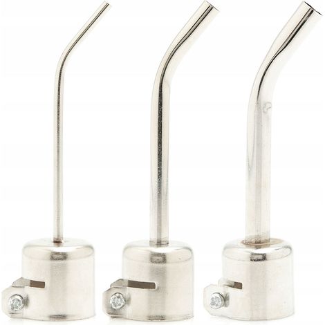 Set mit 3 Düsen, 70 mm lang, zum Schweißen an schwer zugänglichen Stellen