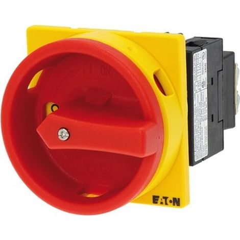 Eaton T0-2-1/EA/SVB Nockenschalter absperrbar 20 A 690 V 1 x 90 ° Gelb, Rot 1 St. (1/5)