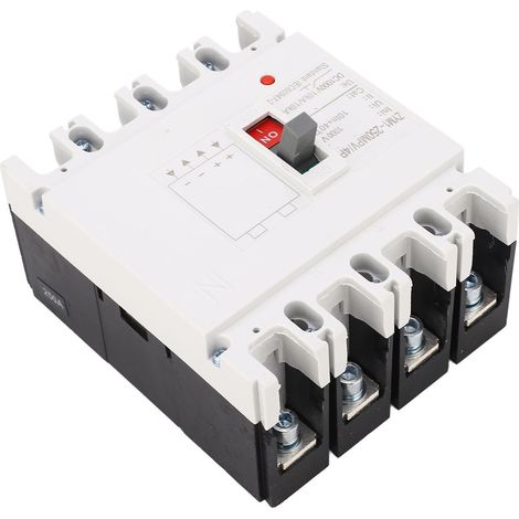 MCCB ZYM1-250MPV/4P 160A DC Solarmodul-Hauptschalter, vergossener Leitungsschutzschalter, 4-poliger 1000V Batterieschutzschalter (1/5)
