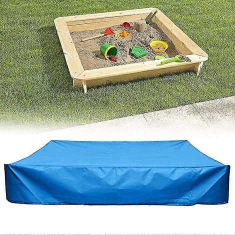 Bâche de protection anti-poussière pour bac à sable et piscine, couverture imperméable (1/5)