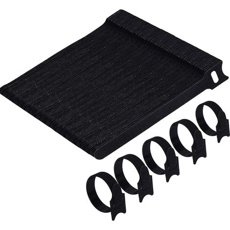 100 PCS Sangles Câble, Réutilisables et Reglable Serre Cable en Nylon, Organisateur Rangement Cable pour Attacher Les Câbles, Gaines, Fils PC, Fils Électriques (1/5)